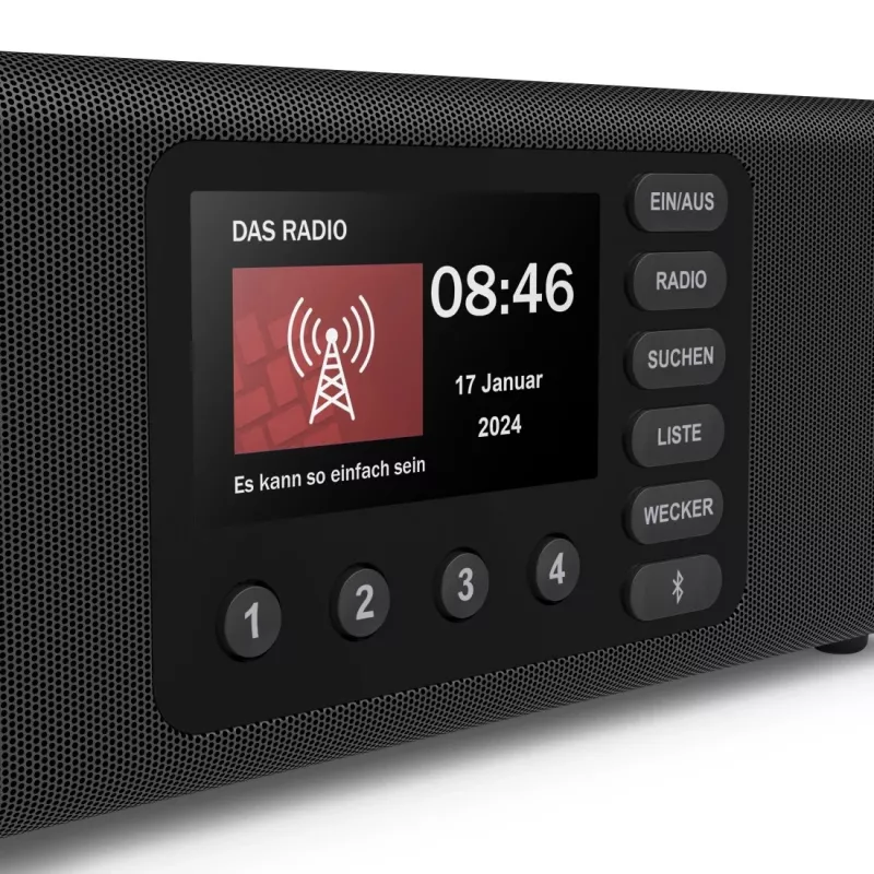 Radio personale Hama DR2002 sintonizzatore digitale DAB DAB+ FM 10W