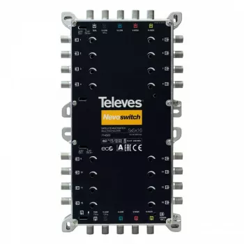 Multiswitch satellitare Televes 714505 5 ingressi 16 uscite