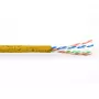 Cavo patch ACT CAT6 U/UTP a trefoli giallo 305 m