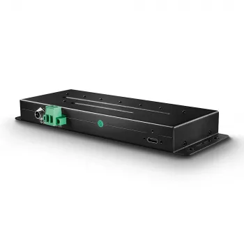 Lindy hub USB 3.2 Gen 2 in metallo 7 porte