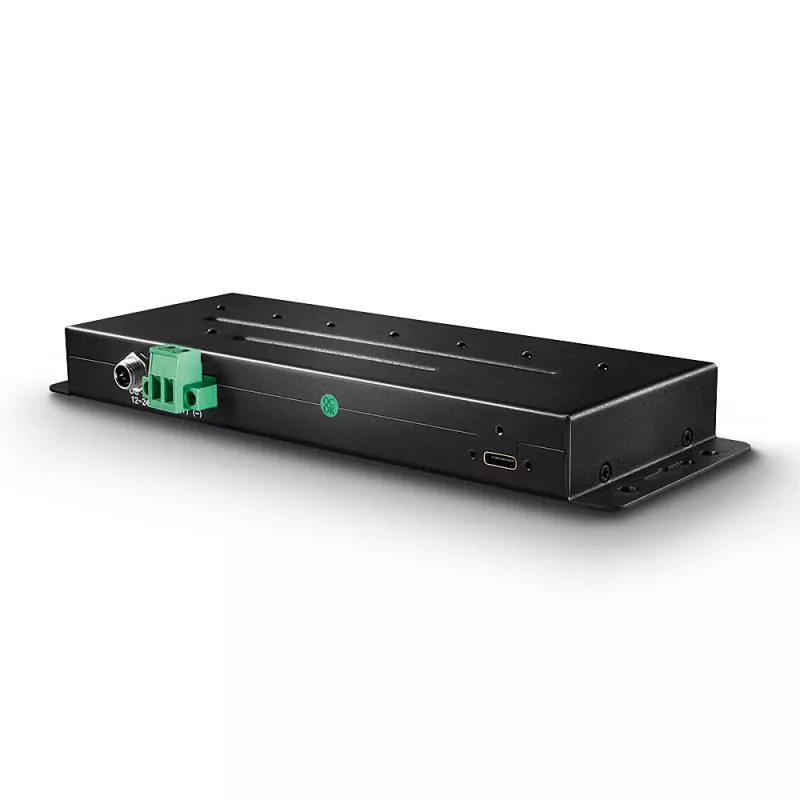 Lindy hub USB 3.2 Gen 2 in metallo 7 porte