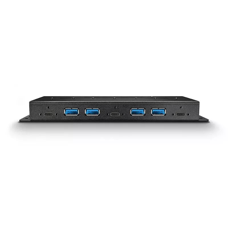 Lindy hub USB 3.2 Gen 2 in metallo 7 porte