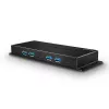 Lindy hub USB 3.2 Gen 2 in metallo 7 porte