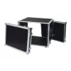 Flightcase Roadinger 30107260 MDF nero argento 9,7 kg