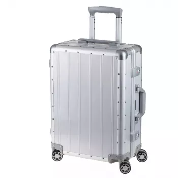 Alumaxx ORBIT guscio rigido argento trolley in alluminio