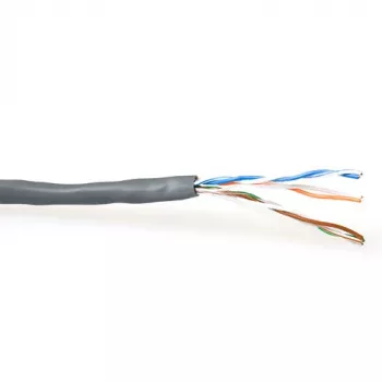 Cavo ACT CAT5E U/UTP PVC rigido grigio 500 m