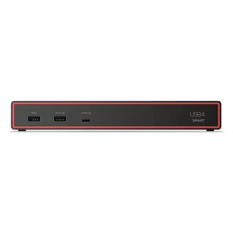 Lenovo ThinkPad USB4 Smart Dock 5500 40BC0100DK docking station, cablata, nera