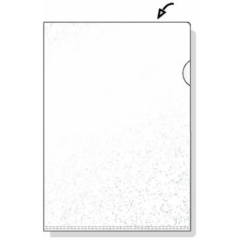 Rexel Contract cartellina a L 21672090, A4, polipropilene (PP), trasparente, 100 pz.