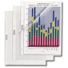 Hetzel Standard buste trasparenti, A4, PVC 0,095 mm, aperte sul lato e in alto (220204)
