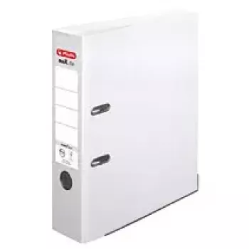 Raccoglitore ad anelli Herlitz 10834364 A4 bianco