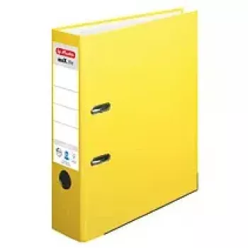 Raccoglitore ad anelli Herlitz 10841534 A4 giallo
