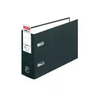 Raccoglitore ad anelli Herlitz 10842334 A5 nero