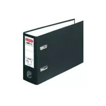 Raccoglitore ad anelli Herlitz 10842334 A5 nero