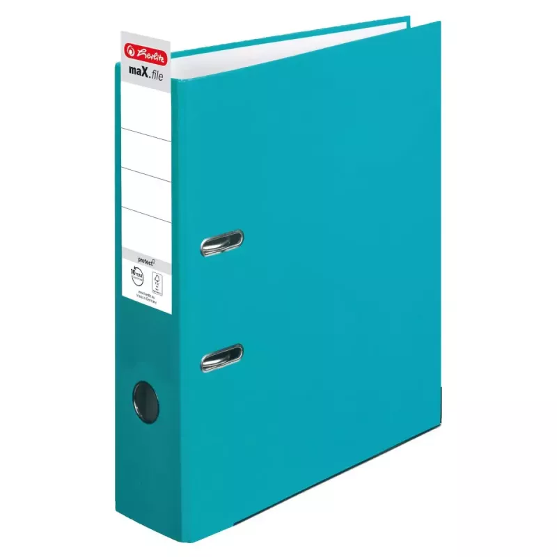 Raccoglitore ad anelli Herlitz 10094829 turchese
