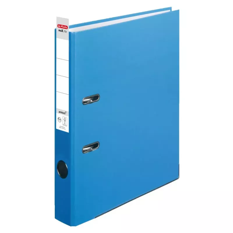 Raccoglitore ad anelli Herlitz maX.file A4 blu