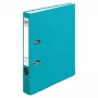 Raccoglitore ad anelli Herlitz maX.file A4 turchese polipropilene