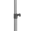 Nobo espositore informativo 1902383, A4, 350 x 70 x 1010 mm, altezza regolabile, base rotonda, argento