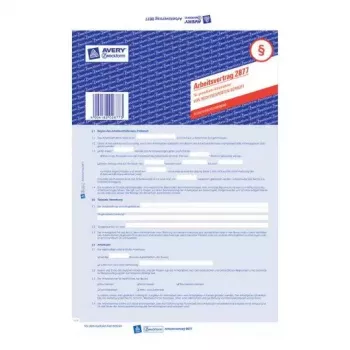 Carta per registri Avery 2877