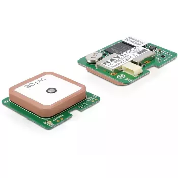 Modulo ricevitore GPS Navilock NL-650ERS — interfaccia seriale, 50 canali, sensibilità -160 dBmW, 5 V, 30×30×7,9 mm