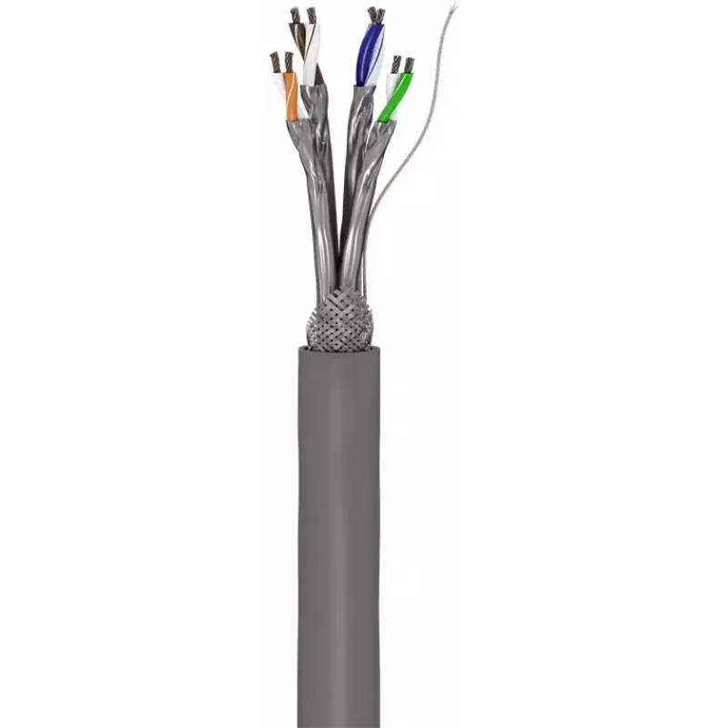 Cavo di rete Goobay CAT 6 S/FTP PiMF grigio 305 m