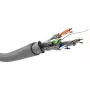 Cavo di rete Goobay CAT 6 S/FTP PiMF grigio 305 m