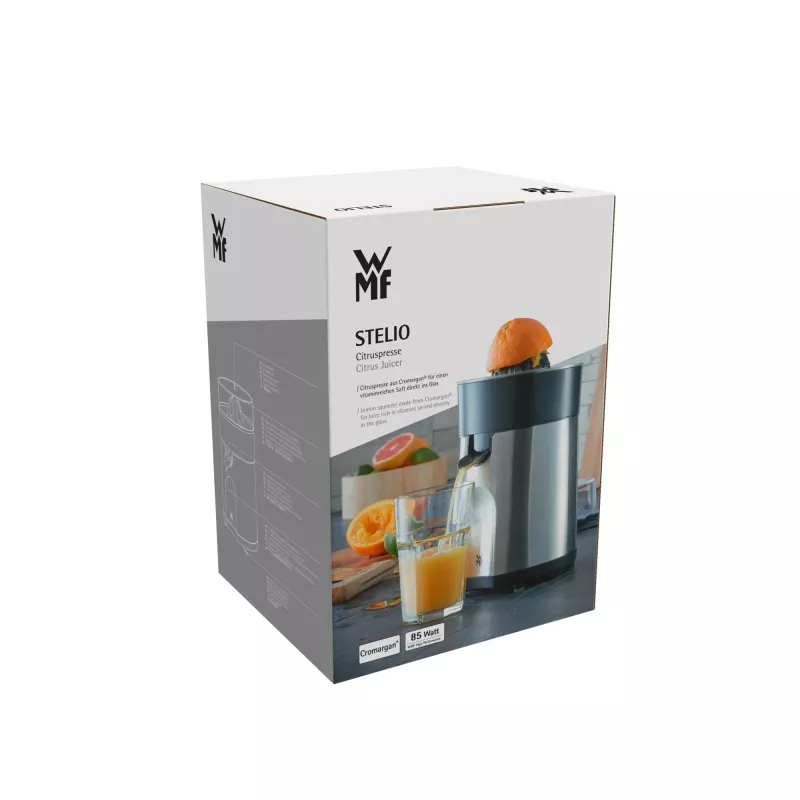 WMF Stelio 04.1603.0012 Spremiagrumi elettrico 85 W nero, metallizzato