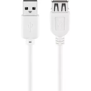 Prolunga USB Goobay 96197 0,6 m bianco