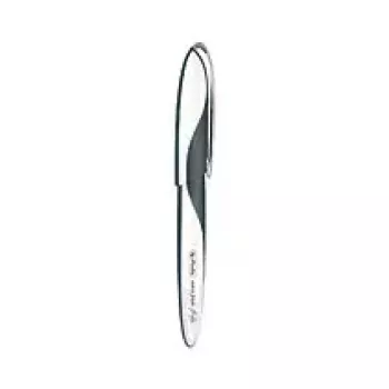 Penna stilografica Herlitz 11357241 nero bianco