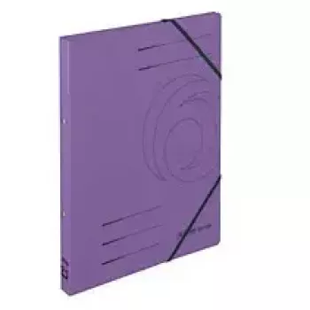 Cartella cartone viola A4 Herlitz 11255452