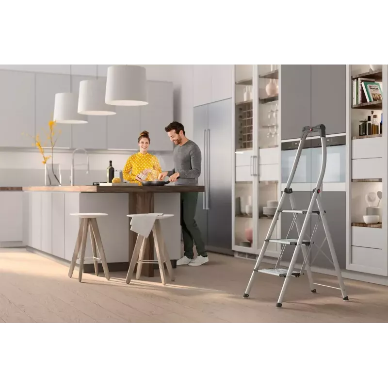 Scala a gradini Hailo K100 TopLine grigio