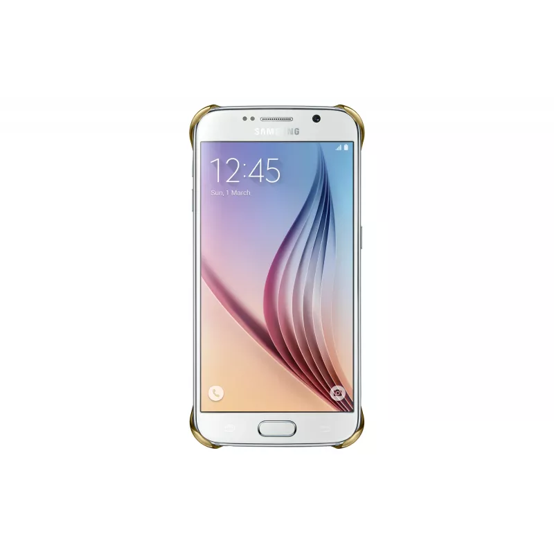 Samsung EF-QG920B custodia per cellulare oro, trasparente