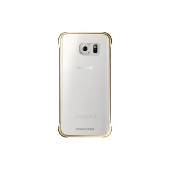 Samsung EF-QG925B custodia per cellulare oro, trasparente