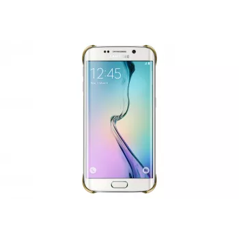 Samsung EF-QG925B custodia per cellulare oro, trasparente
