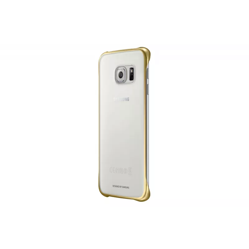 Samsung EF-QG925B custodia per cellulare oro, trasparente