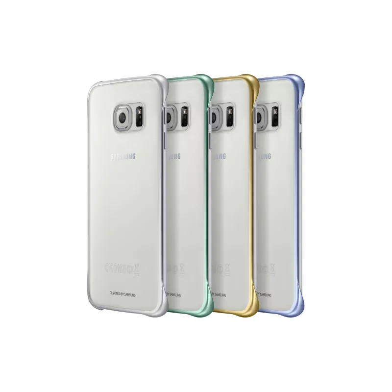 Samsung EF-QG925B custodia per cellulare oro, trasparente