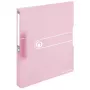 Raccoglitore ad anelli Herlitz 11409026 rosa trasparente