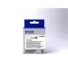 Cartuccia etichette Epson fustellate ovali LK-8WBWAB nero/bianco 25x38mm (140 etichette)