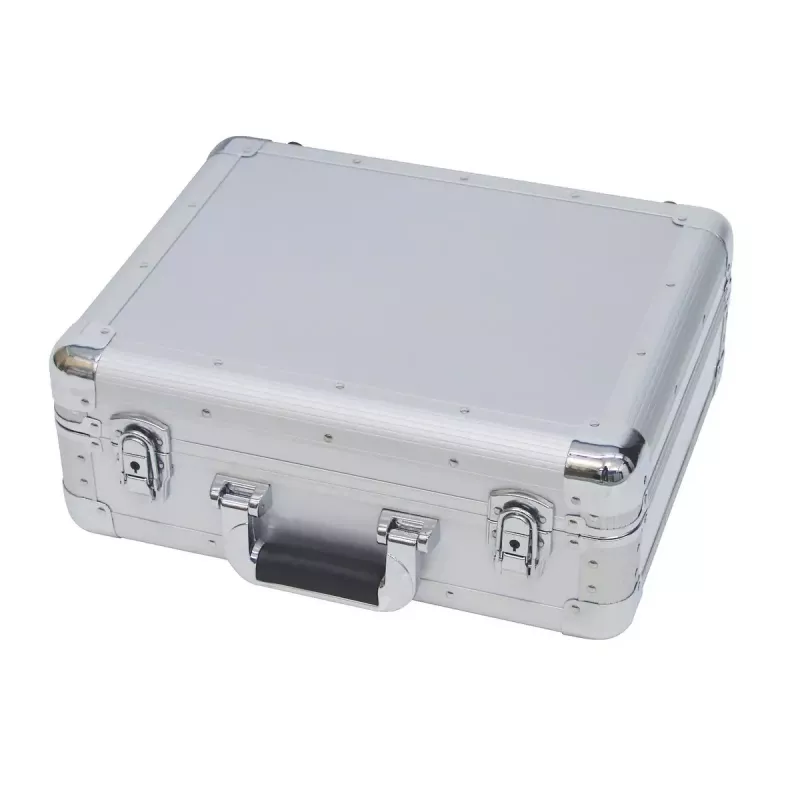 Hardcase Roadinger 30122056 argento per dischi in vinile 425x380x175mm