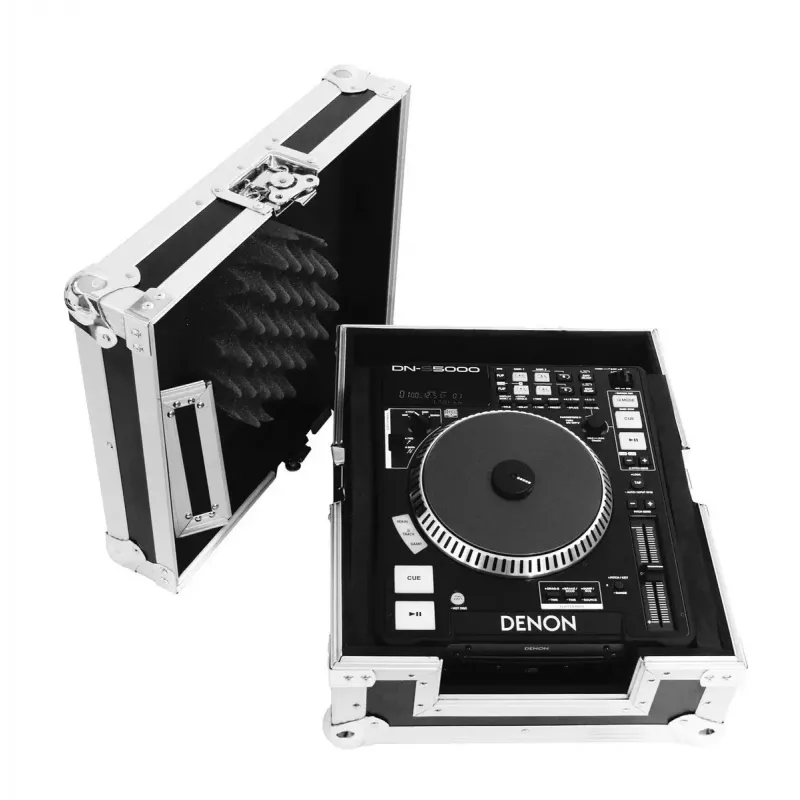 Hardcase Roadinger 30124830 controller DJ compensato nero argento