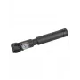 Fischer 85579 minipompa per bicicletta con manometro, nera