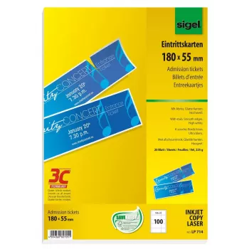 Ticket Sigel LP714 100 pezzi