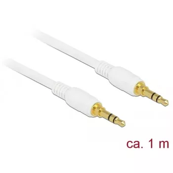 Cavo audio DeLOCK 85548 1 m 3,5 mm bianco