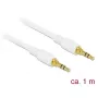 Cavo audio DeLOCK 85548 1 m 3,5 mm bianco