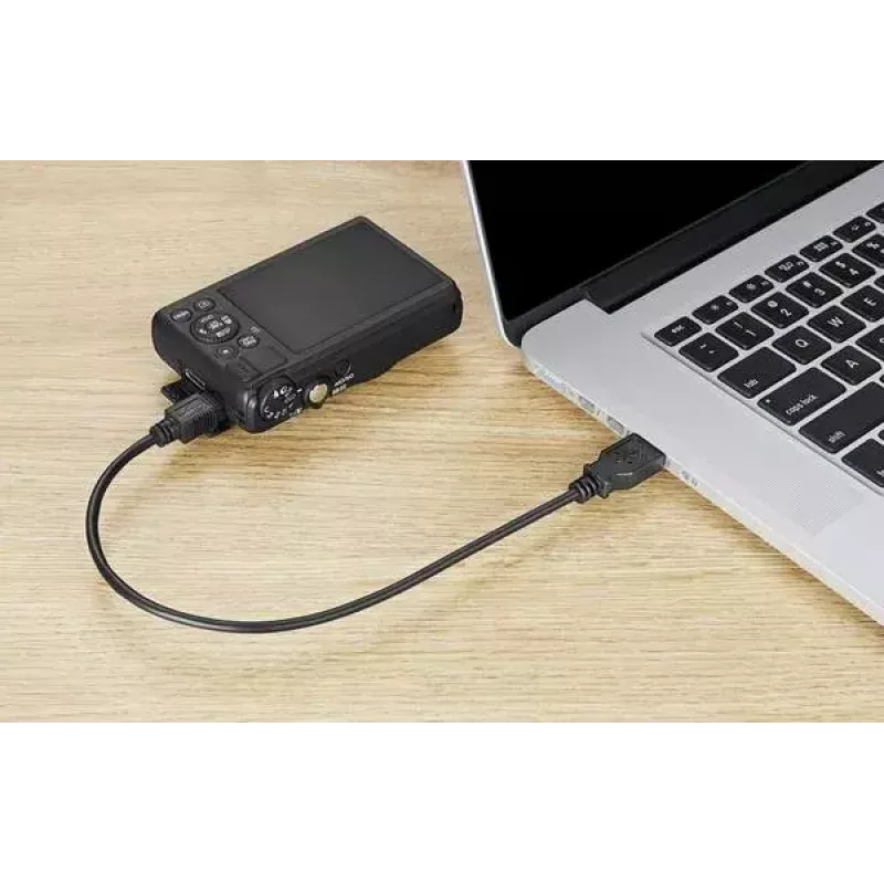 Cavo USB Renkforce RF-4455804 0,15 m USB-A a Mini-USB-B nero