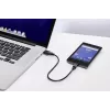 Cavo USB Renkforce RF-4463073 0,15 m USB A Micro-USB B nero