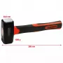 Mazza da fabbro KS Tools 142.5101 testa in acciaio manico in fibra di vetro 26 cm 1,13 kg