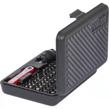 Set di bit per cacciavite KS Tools 911.2080 99 pezzi nichel esagono 25 mm
