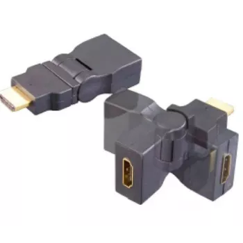 e+p HDWD 7 cavo HDMI, dorato, nero