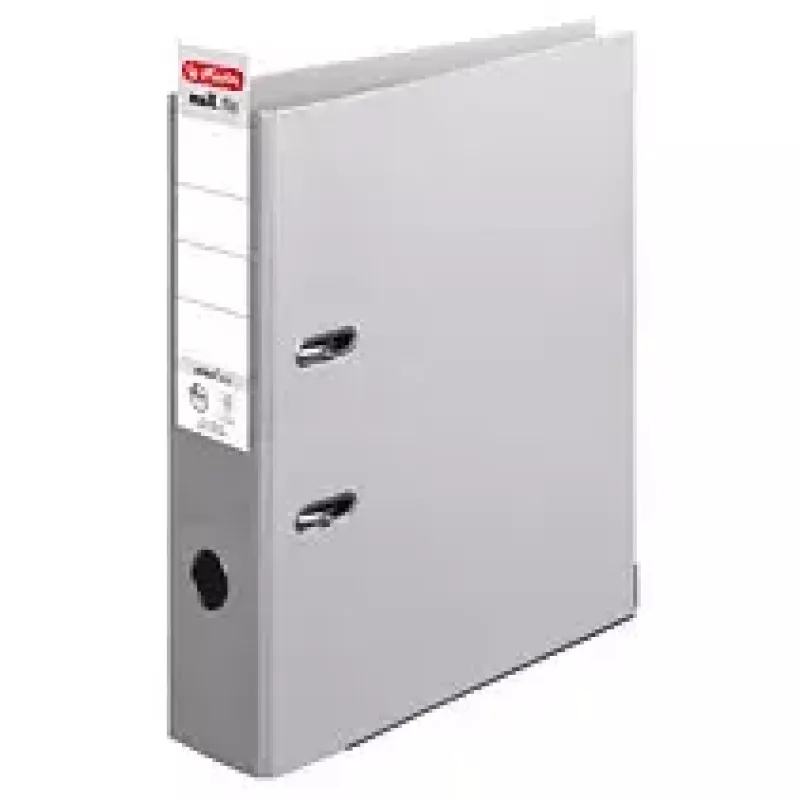 Raccoglitore ad anelli Herlitz 10834372 A4 grigio