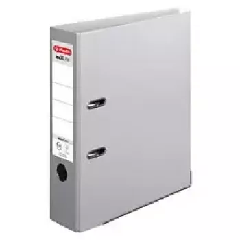 Raccoglitore ad anelli Herlitz 10834372 A4 grigio